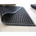 Antibacterial Rubber Flooring Mat / Hotel Bathroom Rubber Mat